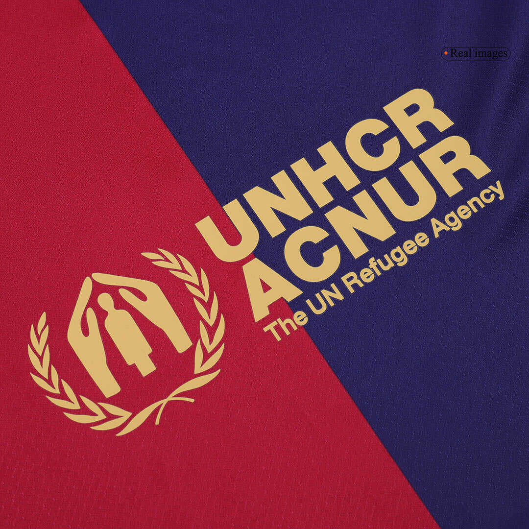 Barcelona Home  Soccer Jersey Kit(Jersey+Shorts) 2024/25 Authentic Kit