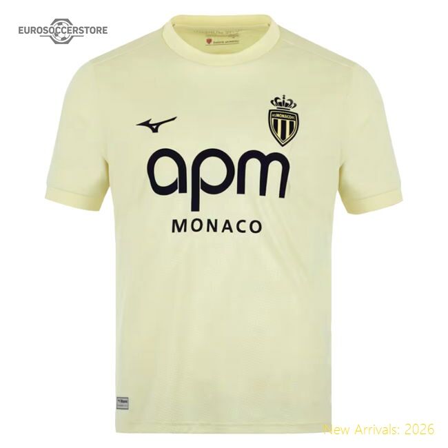 Top-Quality 2025-2026 As Monaco Third Shirt (Your Name)