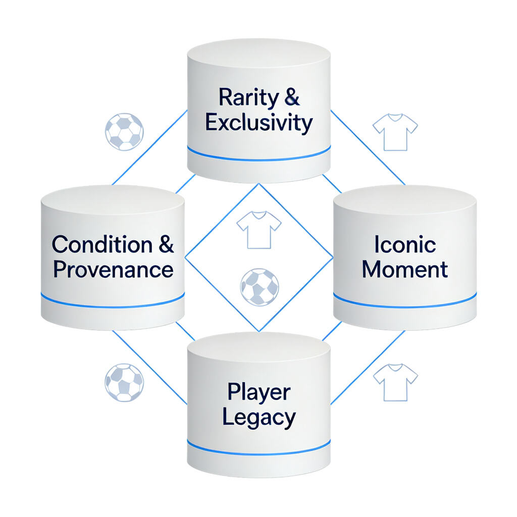 Framework Diagram of the Four Pillars for Jersey Valuation