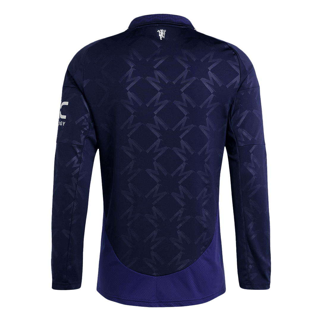 Manchester United Away Long Sleeve Soccer Jersey