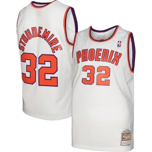 Amar'e Stoudemire PHX Swingman Jersey - modern Basketball - White #1