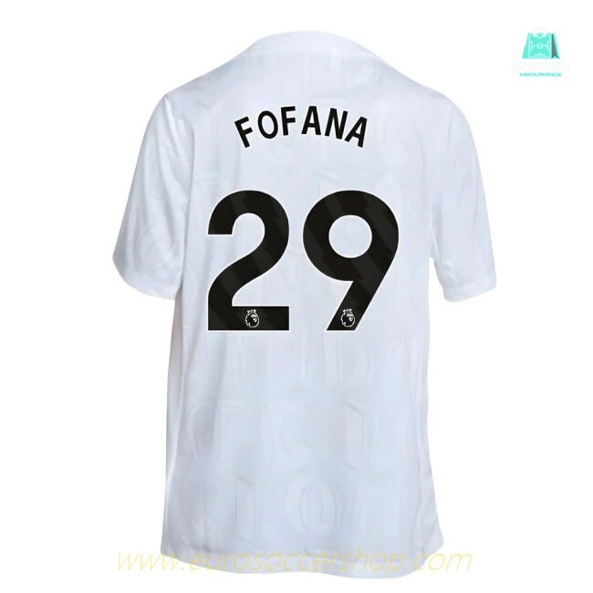 2025-2026 Chelsea Academy Pro Pre-Match Football Top (White) (Fofana 29)