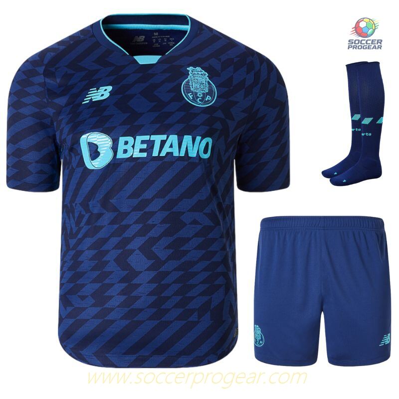 FC Porto Third Kids Editionren's Soccer Uniform Football Jersey 2024-25 Edition
