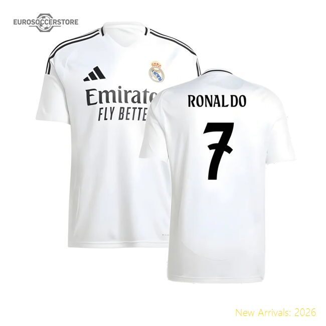 2024-2025 Real Madrid Home Jersey (ronaldo 7) - Concept Creation