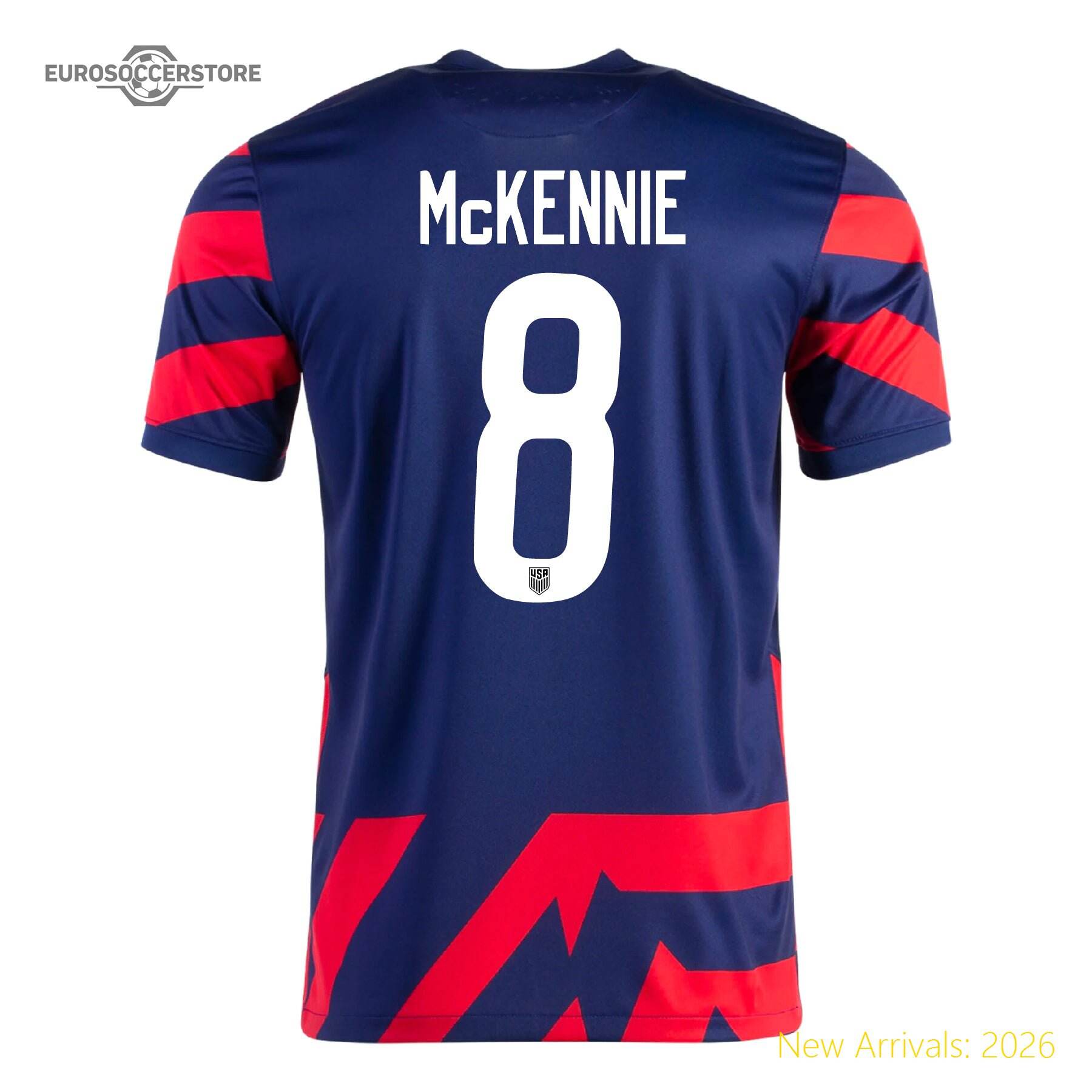Adult Usa Weston Mckennie Replica Usa Away Authentic Jersey 2021