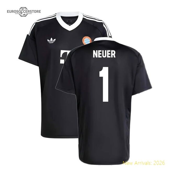 2024-2025 Bayern Munich Third Goalkeeper Shirt (black) (neuer 1)