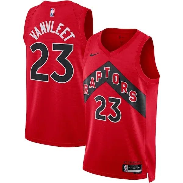 Fred VanVleet TOR Swingman Jersey - official player-jersey - Red
