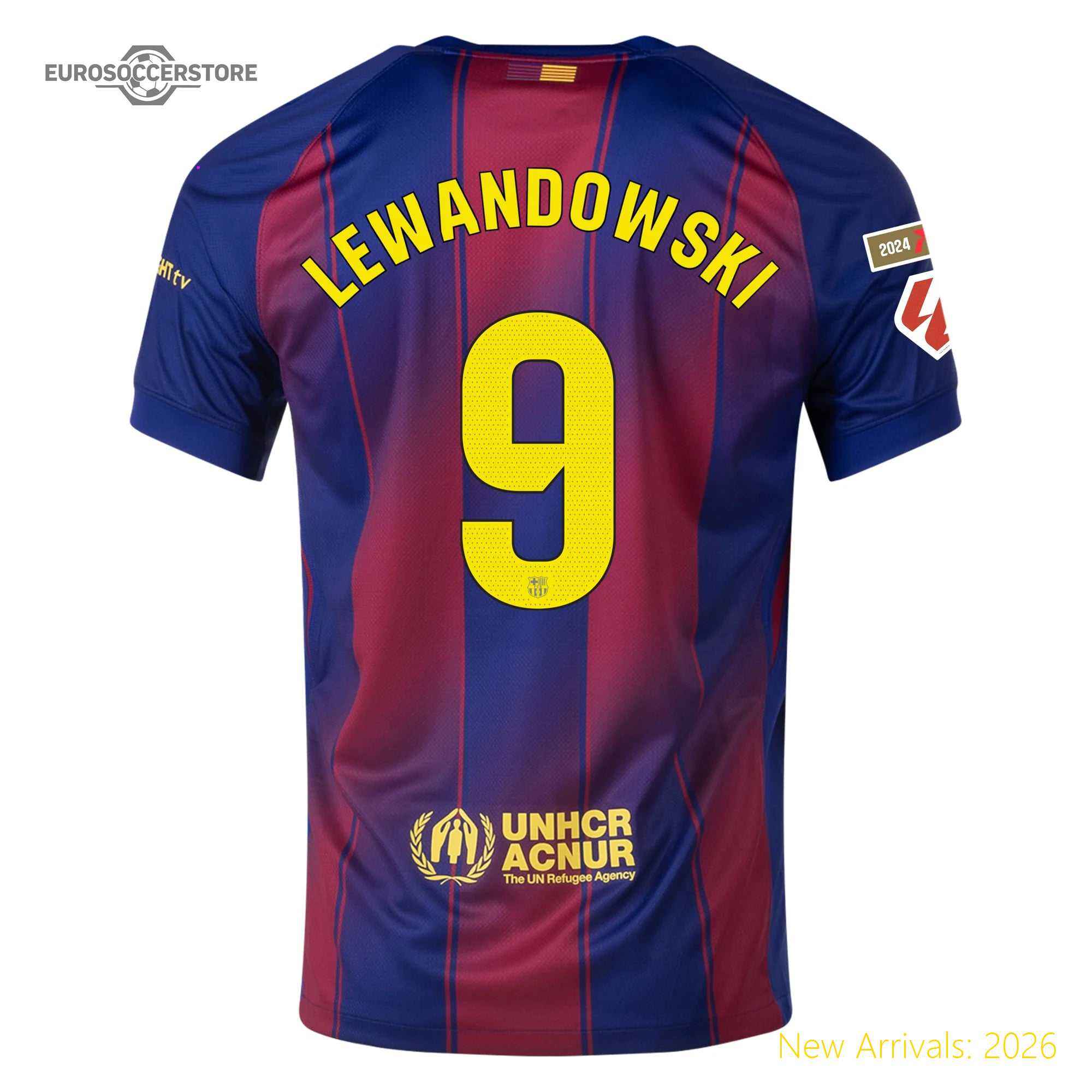 Kids Bar Lewandowski Barcelona Home Home Professional Jersey 2023