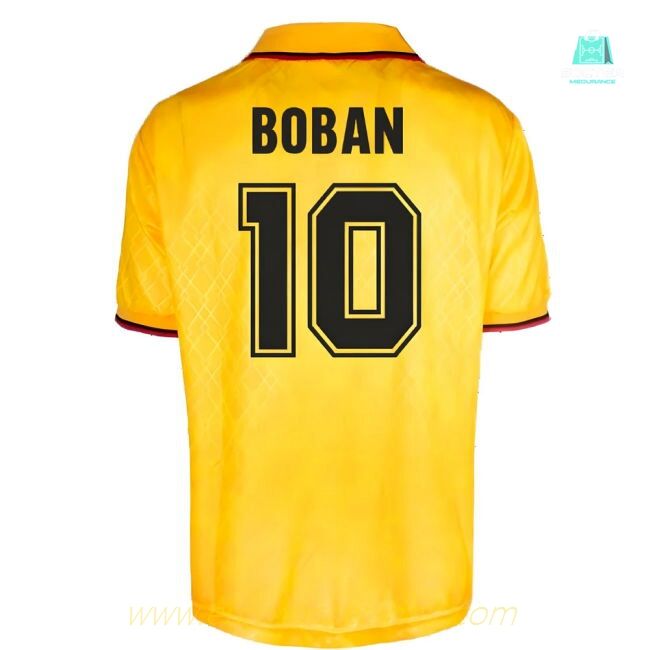 AC Milan 1995-1996 Third Retro Shirt (BOBAN 10)