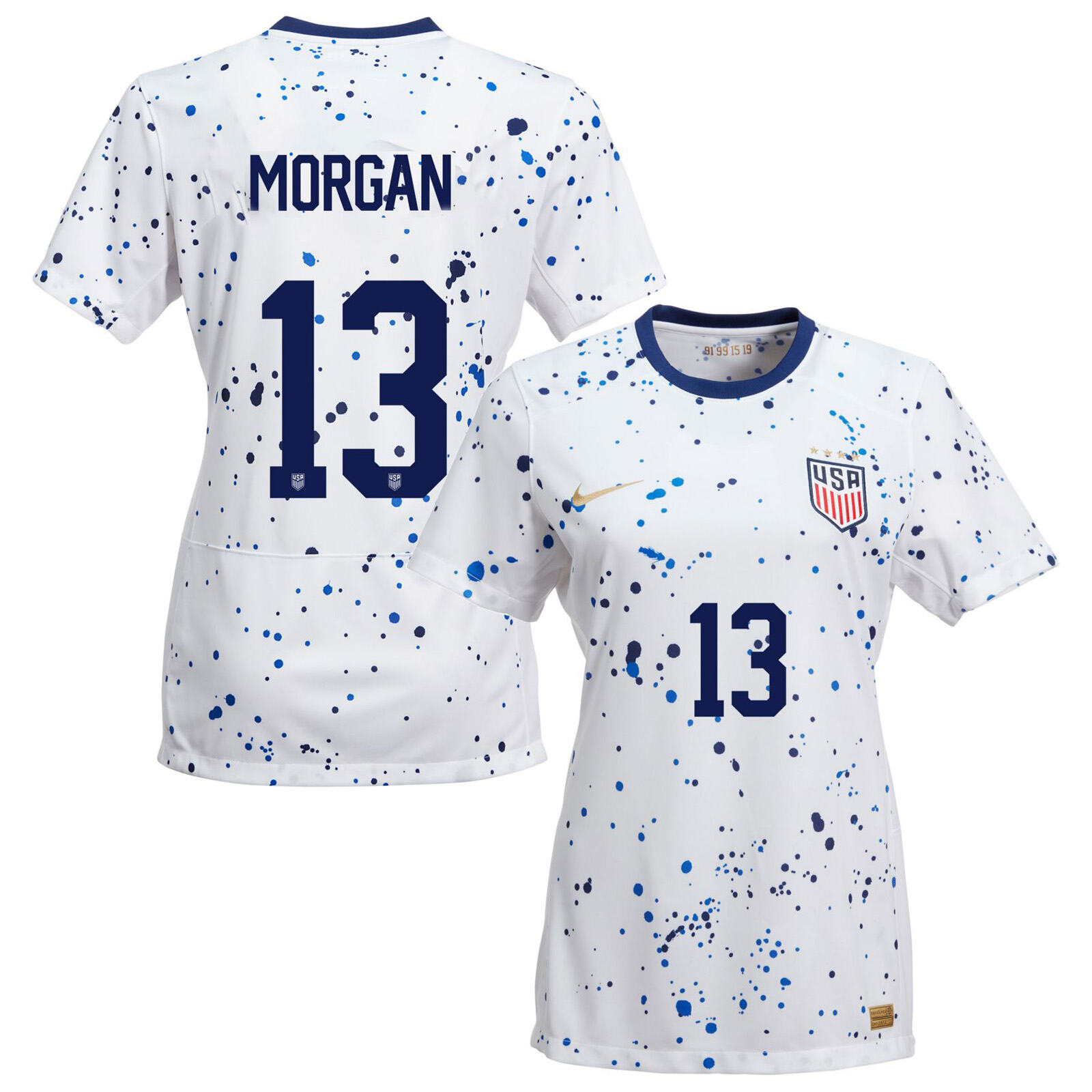 Nike Usa nike womens usa uswnt alex morgan #13 Home Jersey 23/24