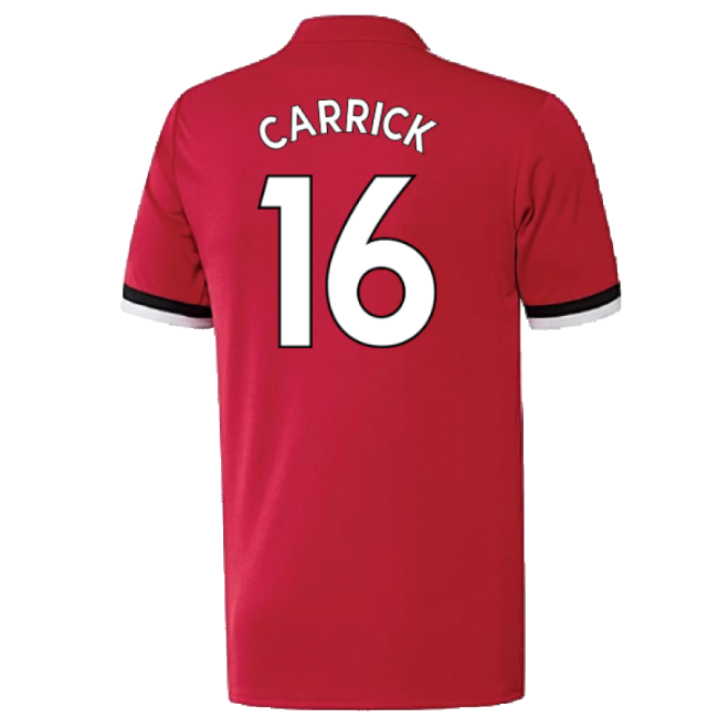 Best Value Man Utd Carrick 16 Manchester United 2017-18 Home Shirt ...