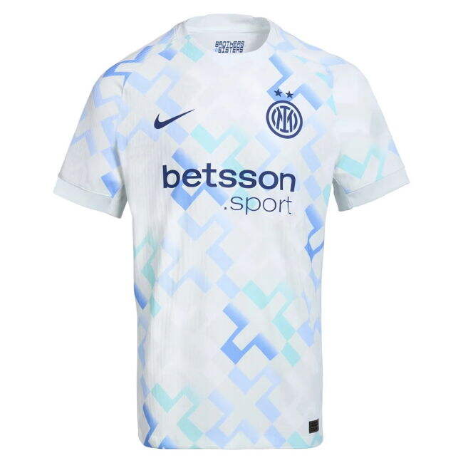 Inter Milan Authentic official style Away Shirt 2025-2026 (Unisex