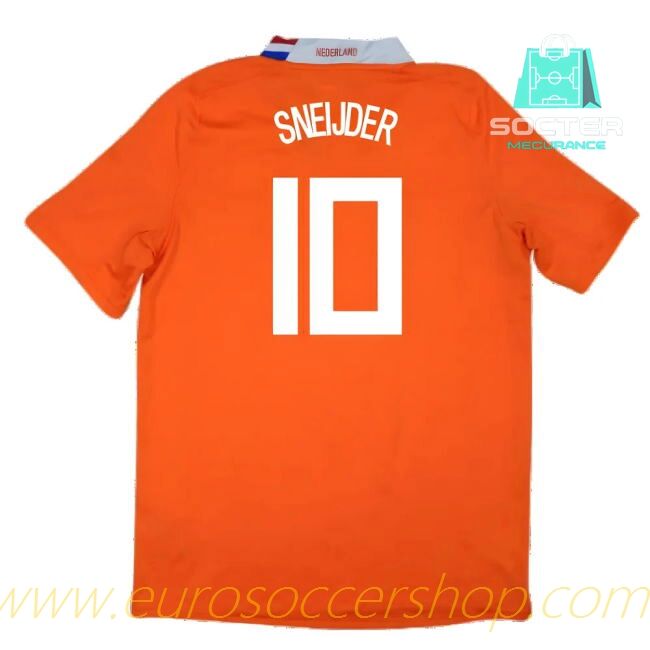Holland Home Football Shirt (Sneijder 10)