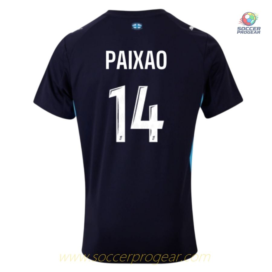 OM Children's Editionren's Away Soccer Football Kit Football Jersey 2025-26 Edition Paixao