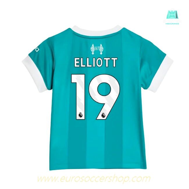 2025-2026 Liverpool Third Mini Kit (Elliott 19)