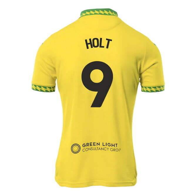2025-2026 Norwich City Home Shirt (Holt 9)