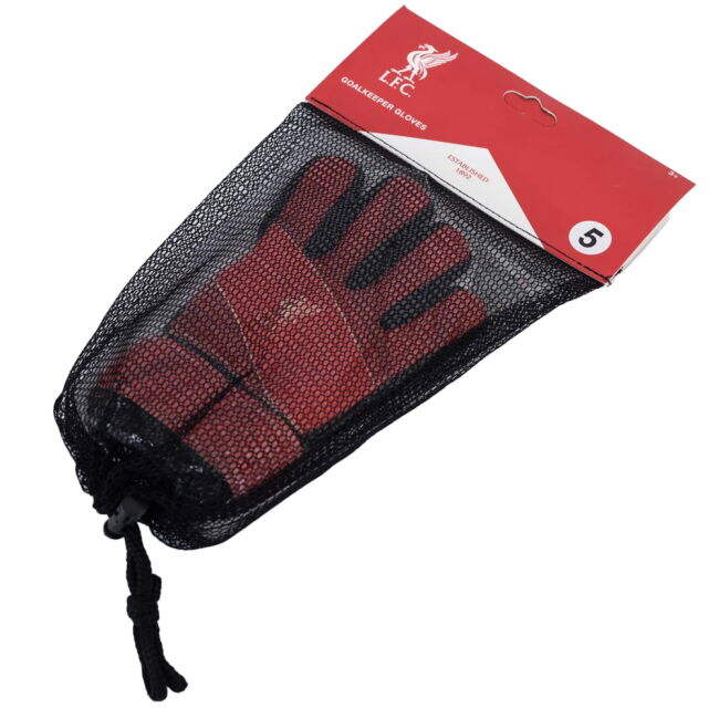 classic Liverpool FC Fuse Goalkeeper Gloves Kids