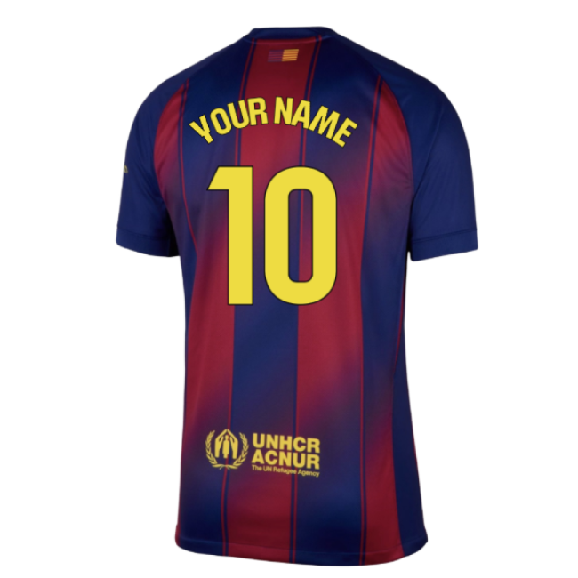 Authentic 2025-2026 Barcelona Spanish Home Uniform (1)