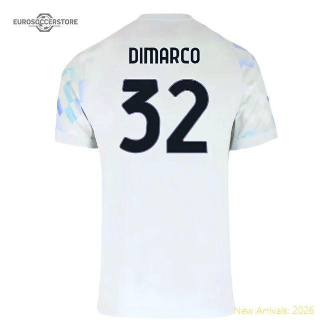 Elite Inter Milan Away Dimarco Jersey 2025-2026 Comfortable