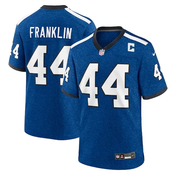 None Zaire Franklin Game Jersey - Royal | NFL Player Jersey | NFL Foot