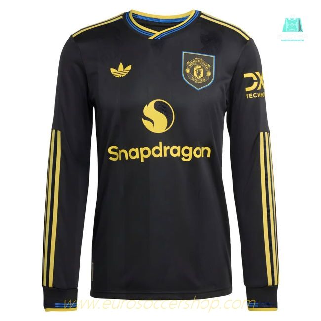 2025-2026 Man Utd Authentic Long Sleeve Third Shirt
