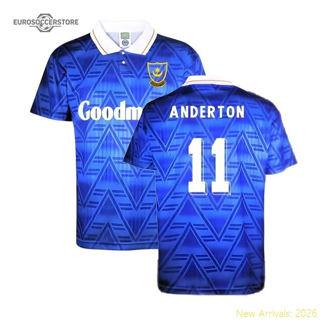 Premium Portsmouth 1992 Fa Cup Semi Final Shirt (anderton 11)