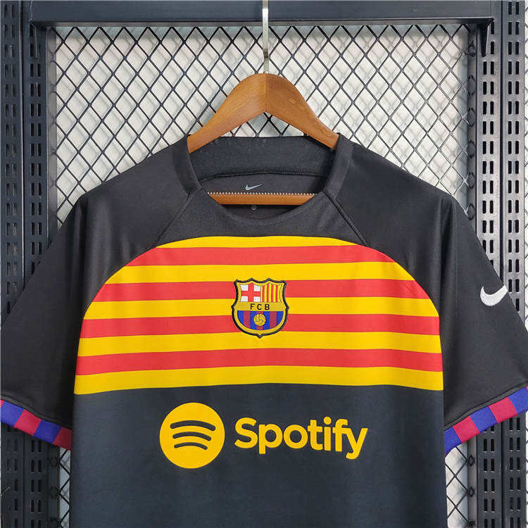Barcelona FC 2324 Black Shirt Special Version - Official Replica 12251