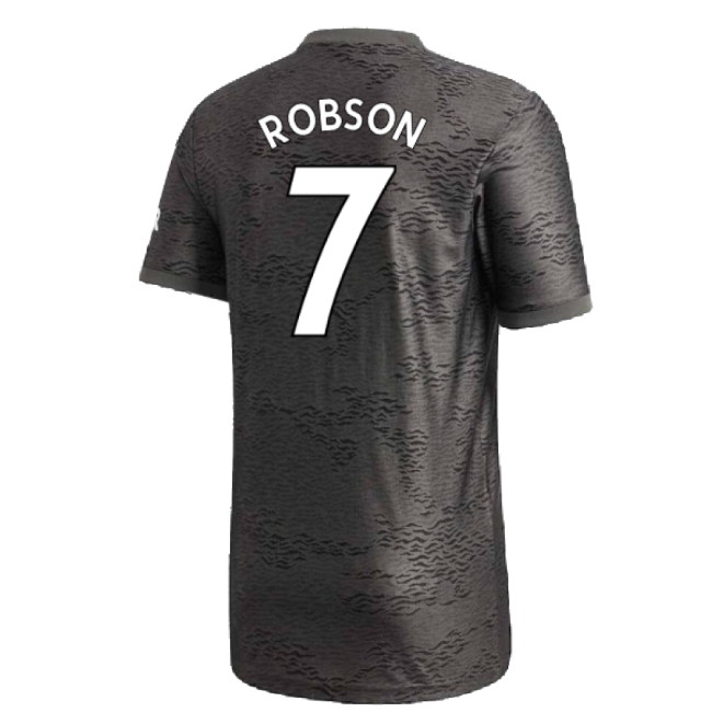 Manchester United 2020-21 Away Shirt ((Excellent) L) (ROBSON 7) (Fa...