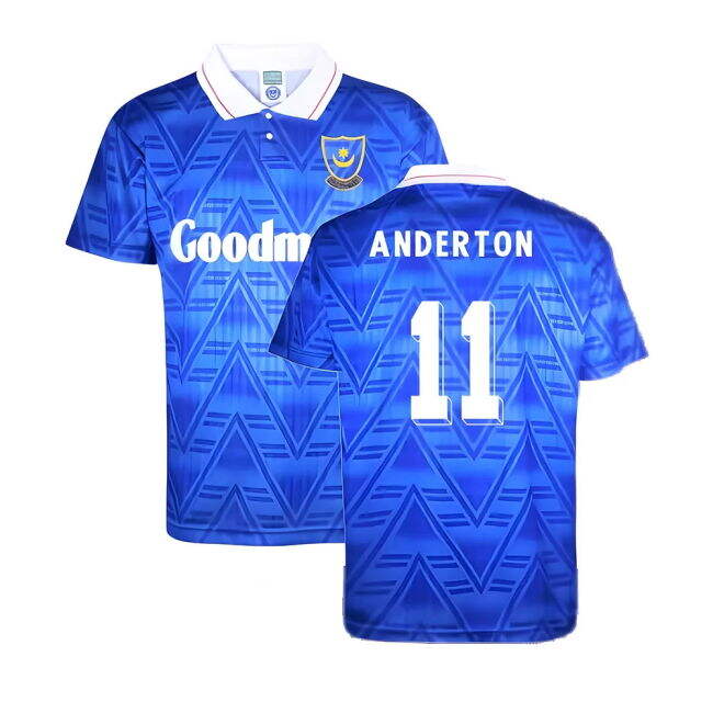 1992 Portsmouth chic Third Football Shirt | premium