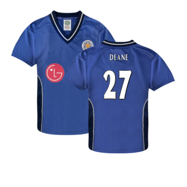 Leicester City 2002 Home Retro Shirt (Deane 27) (Limited Edition)
