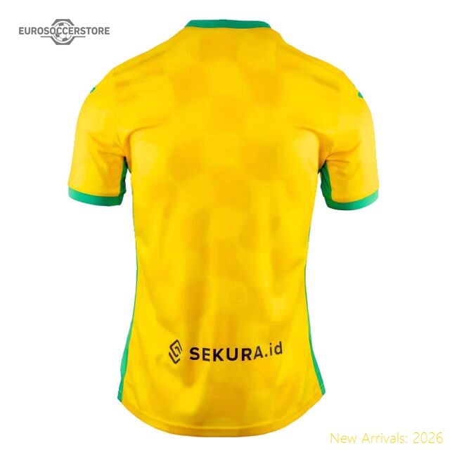 2024-2025 Norwich Home Shirt - Authentic Design - Premium Quality