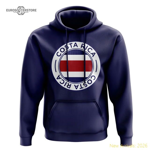 Authentic Costa Rica 20242025 Regular Hoodie Slim Moisturewicking