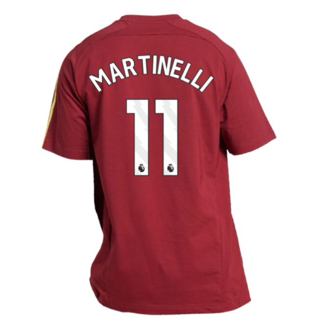 Martinelli 11 Genuine Copy Arsenal Home Fan Jersey for Adults