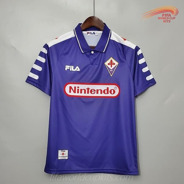 Fiorentina 98 to 99 First Choice Soccer Jersey