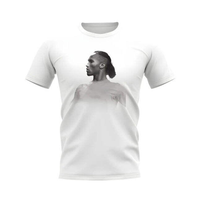 Didier Drogba Chelsea Legend T-Shirt (White)