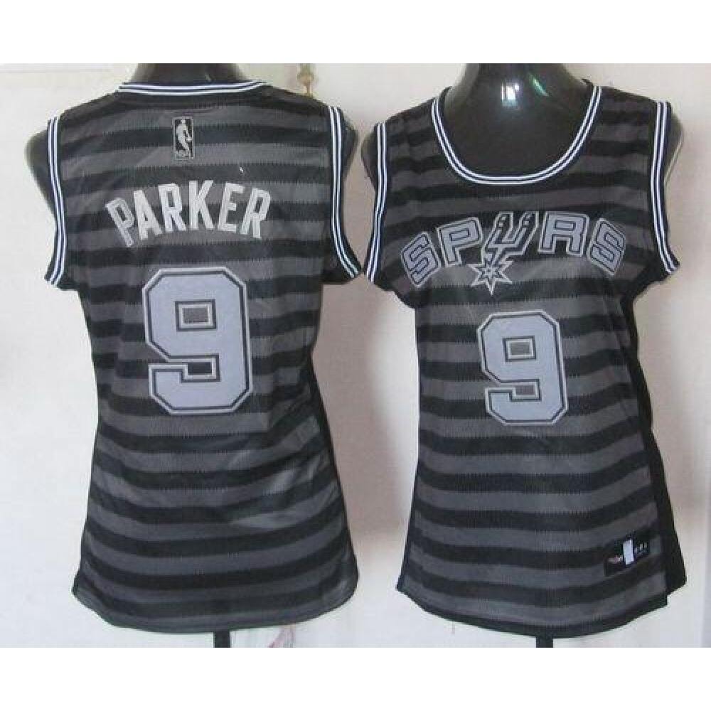 Performance Rare Men's SAS #9 Tony Black Basketball Jersey