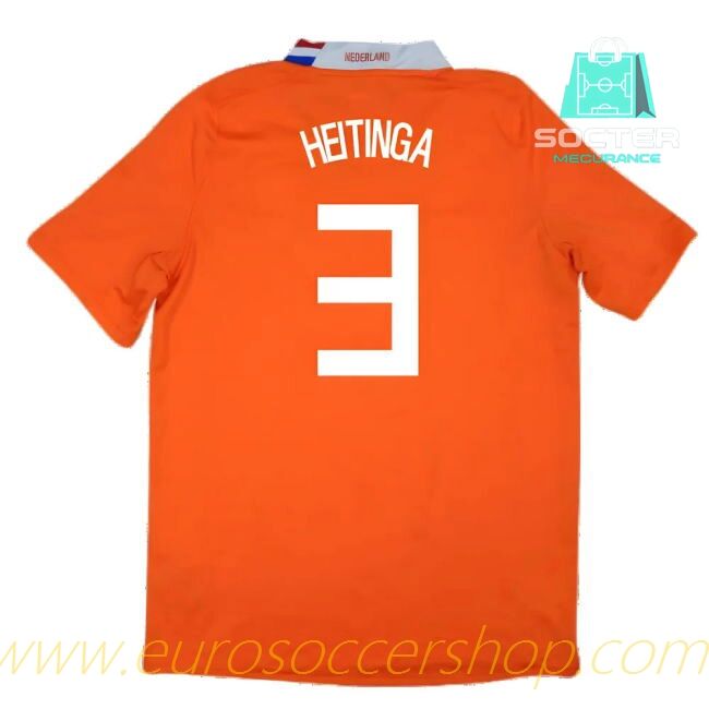 Holland Home Shirt (Heitinga 3)