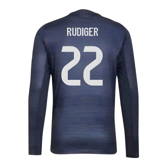 Away Shirt for Real Madrid Authentic Long Sleeve 2025-2026 (Unisex