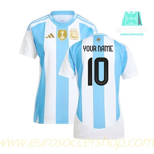 2024-2025 Season Argentina Home Kit (Your Name)