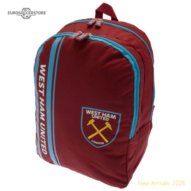 West Ham United Fc Stripe Backpack - Affordable - Match Day Jersey