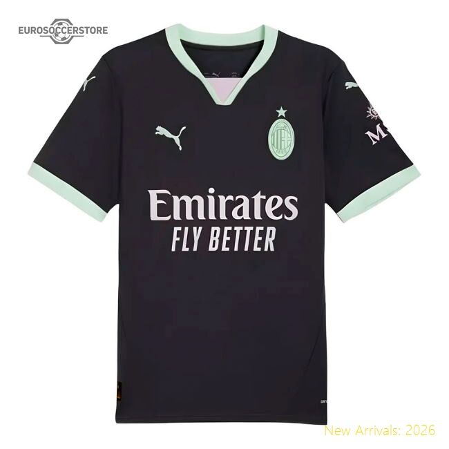 First-class Third Ac Milan Jersey 2024-2025 Comfortable