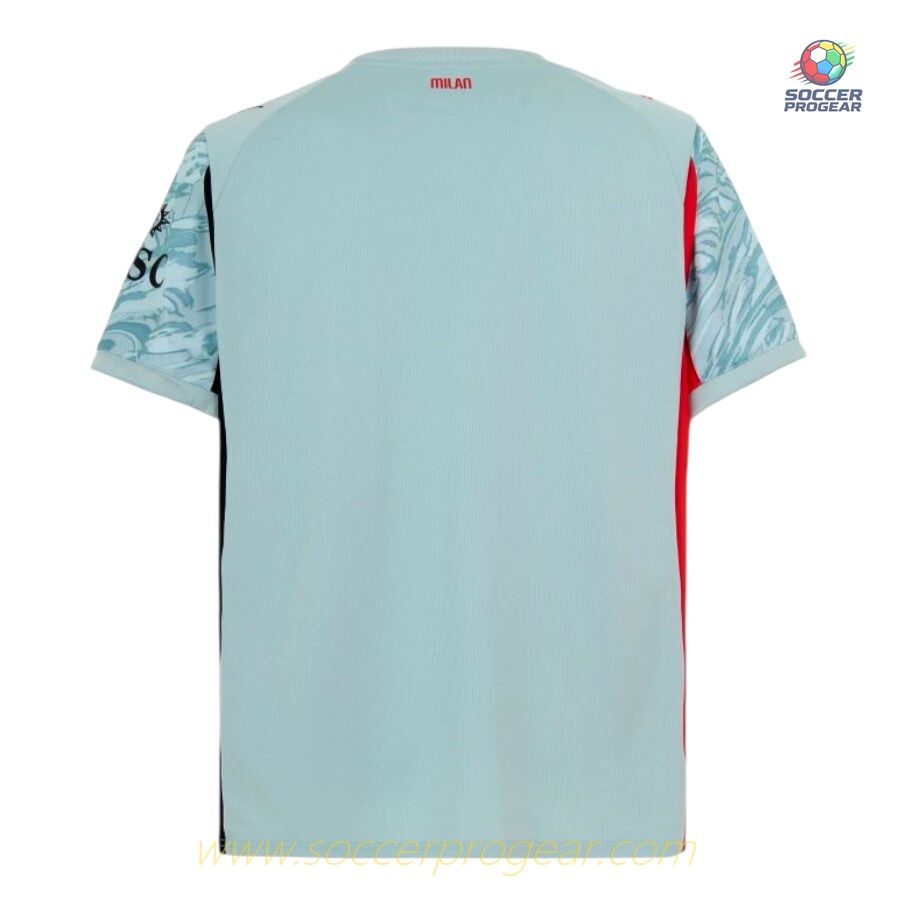 AC Milan Kids Editionren's Home Soccer Football Shirt 2025-26 Edition Goalkeeper