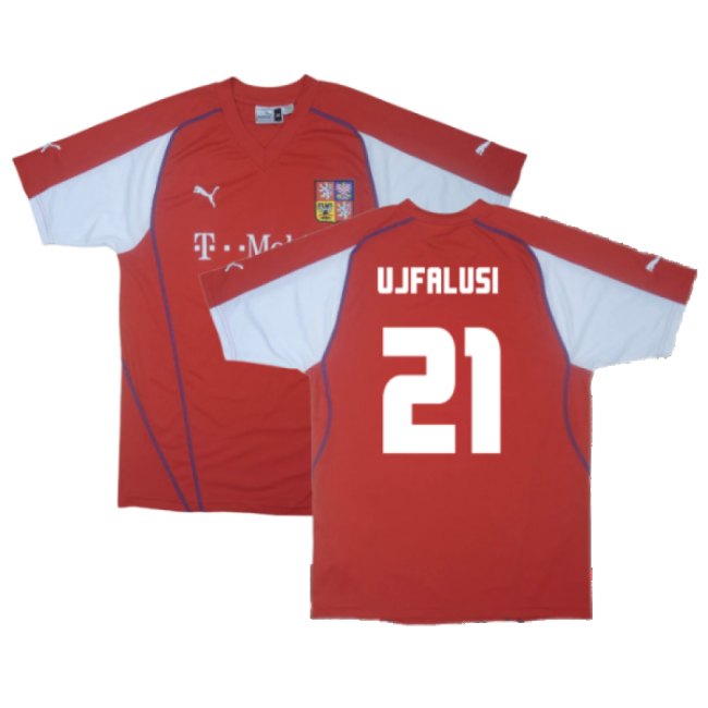 Professional Style Czech Republic Home Pro Level Shirt 2003-2004