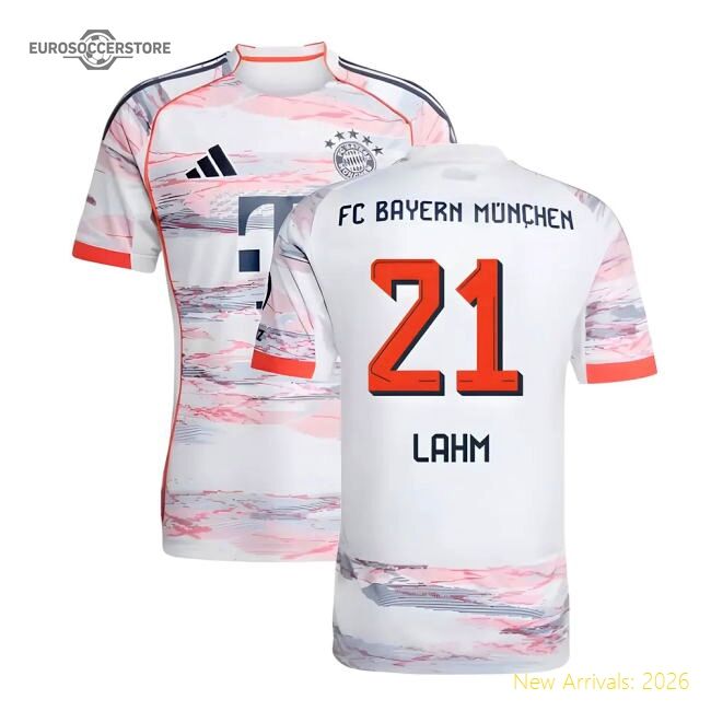 High-Quality 2025-2026 Bayern Munich Away Shirt (Lahm 21)