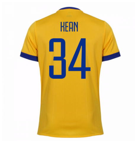 Juventus Away 201718 Kean 34 Soccer Jersey Shirt - Official Replica