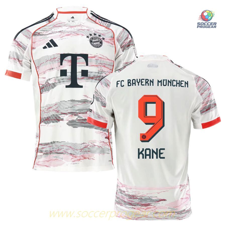 Bayern Munich Away Team Shirt 2025/26 Collection Kane