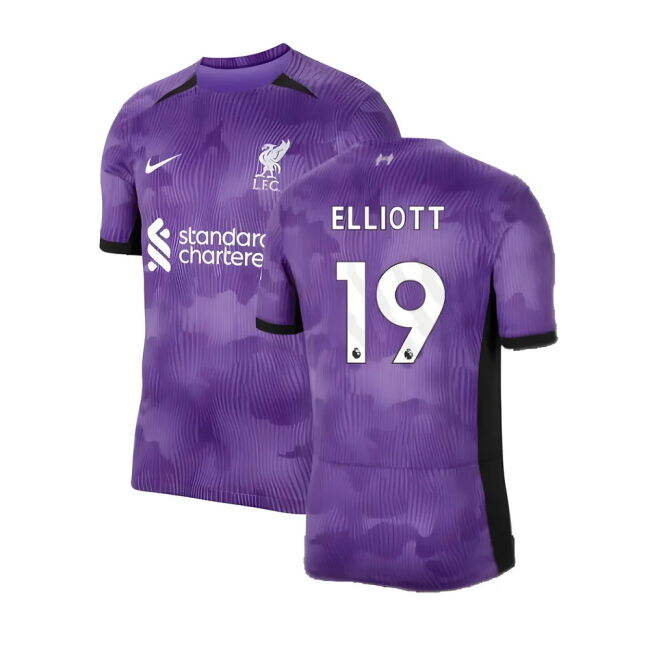 classic 2023-2024 Liverpool Third Shirt (Elliott 19)