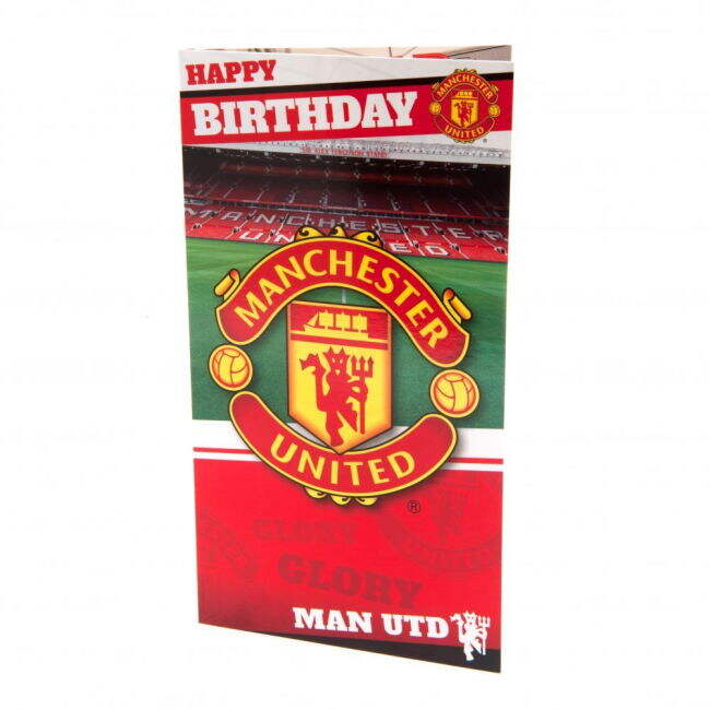 Manchester United FC Stadium Birthday Card (Limited Edition)