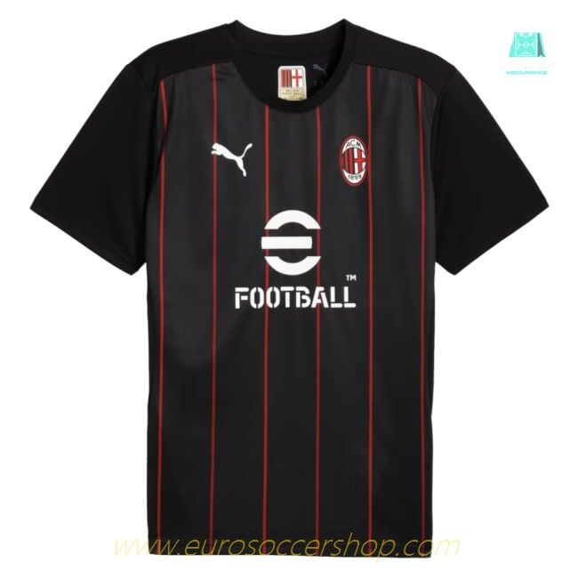 2024-2025 AC Milan Prematch SS Jersey (Black)