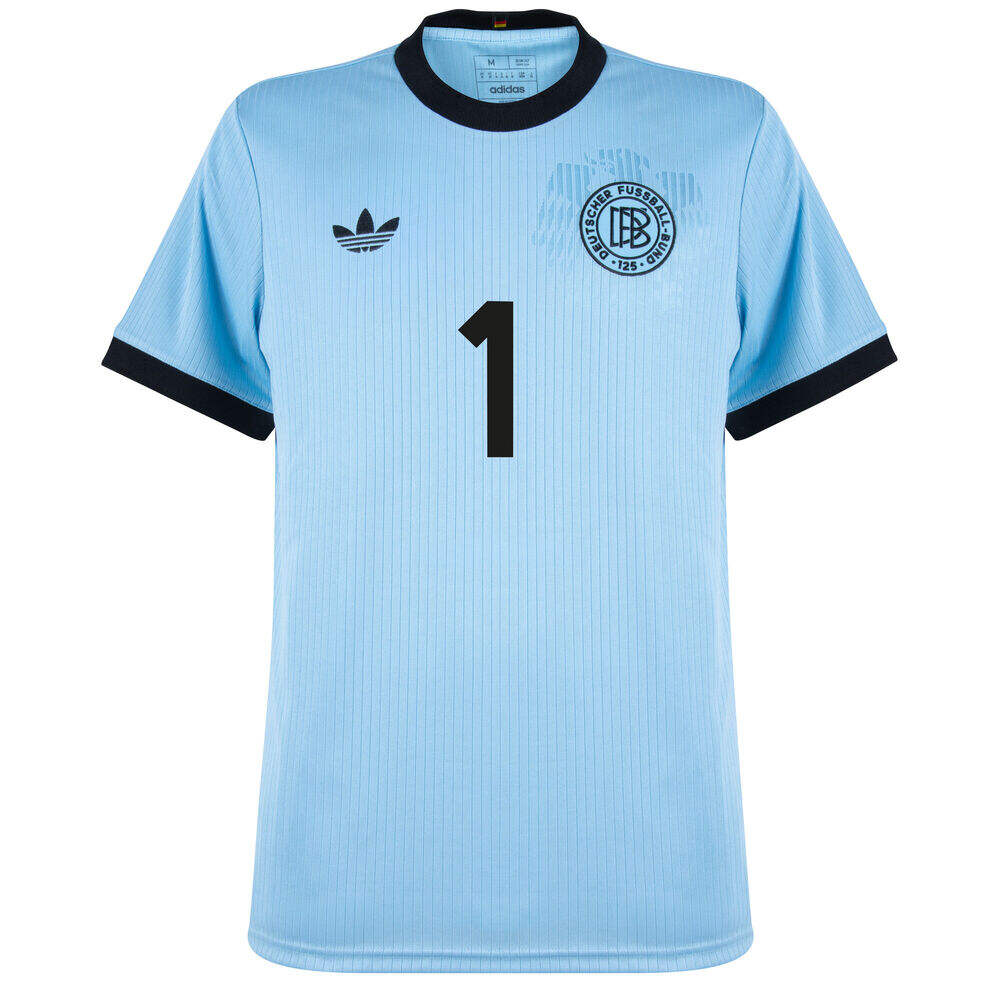 Germany 125th Anniversary Goalkeeper Kahn Football Jersey